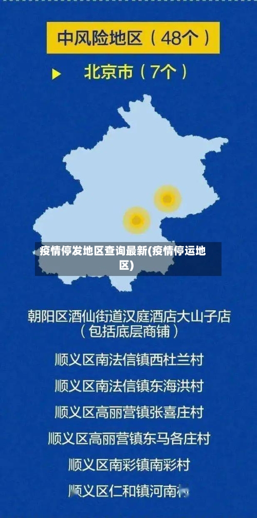疫情停发地区查询最新(疫情停运地区)-第2张图片